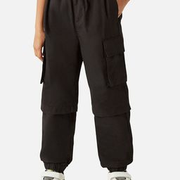 Juniors by Babyshop Boys Cotton Mid-Rise Cargos Trousers-image-33