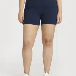Hunnit Women Slim Fit High-Rise Training or Gym Sports Shorts with Antimicrobial Technology-picture-32