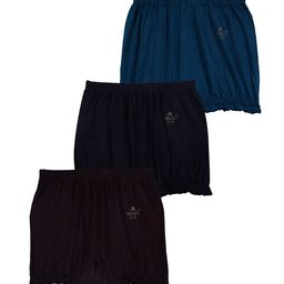 YELLOWDELIGHT Pack Of 3 Hipster Bloomer YD 687 Mithula (w) Plain Bloomer XS-3p-27