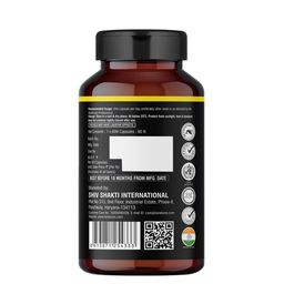 La Nature's Omega 3 Fish Oil 1000 mg Gold With Vitamin D & Vitamin E - 60 Softgel Capsules-3