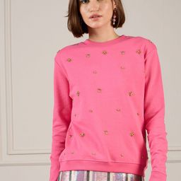 SASSAFRAS Women Embellished Sweatshirt-picture-26