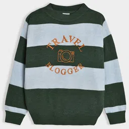 MiArcus Boys Striped Knitted Pullover-picture-57