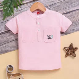 Toonyport Boys Comfort Band Collar Vertical Striped Cotton Casual Shirts-image-26