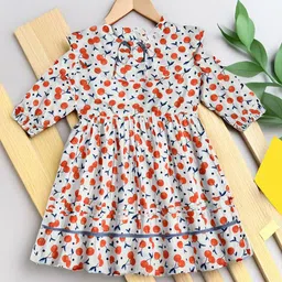 BAESD Print Fit & Flare Dress-picture-22
