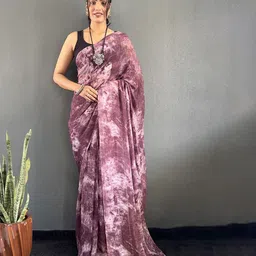 LeeliPeeri Designer Tie and Dye Ready to Wear Saree-image-80