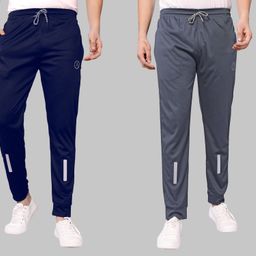 Moda Rapido Men Pack Of 2 Mid-Rise Joggers-picture-15