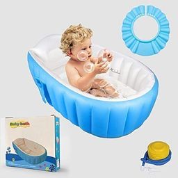 safe-o-kid Non-Slip, Travel-Friendly, Foldable Inflatable Baby Bath Tub With Air Pump-picture-8