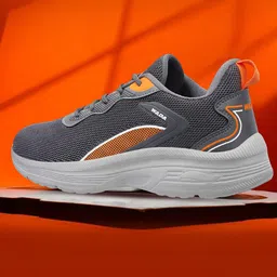 JQR Men Mesh Running Non-Marking Lace-Ups Shoes-31