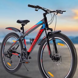URBAN TERRAIN UT2000 21-Speed Shimano Gear and Dual Disc Brakes Mountain Bicycle-36
