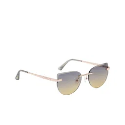 KOSCH ELEMENTE Women Yellow Lens & Gold-Toned Cateye Sunglasses with-picture-45