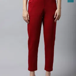 Valles365 by S.C. Women Pack Of 2 Woolen Trousers-picture-15