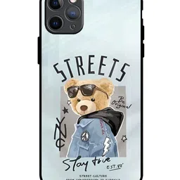 QRIOH Cartoon Characters Printed iPhone 11 Pro Max Back Case Mobile Accessories-picture-47