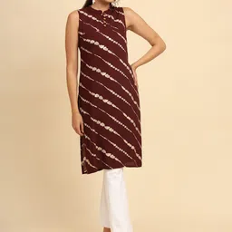 Anouk Rustic Women Geometric Printed Kurta-image-50