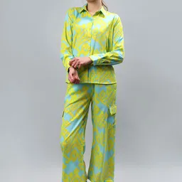 ETRAANA Printed Shirt & Trousers Co-Ords-image-128