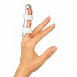 Finger Cot Splint for Protect Immobilize Fracture Brace Injured Size L 4 inch Finger Support-image-3