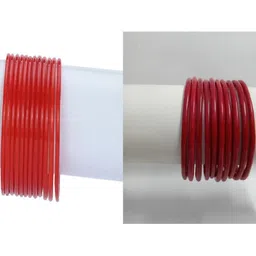 SOMIL Women Red Bangle-image-72