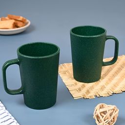eha Green Solid Matte Mugs Set of Cups and Mugs-18