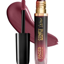 FACES CANADA Comfy Matte Wow Liquid Lipstick - 3.8 ml - Scandalous 13-picture-45