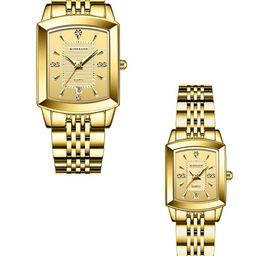 GIORDANO Unisex Dial & Stainless Steel Bracelet Style Straps Analogue Watch GZ-991-SET-11-picture-24