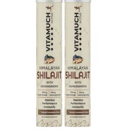 Vitamuch Set Of 2 Himalayan Shilajit Tablets With Ashwangandha - 15 Tablets Each-16