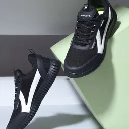 IMPAKTO Men Mesh Walking Non-Marking Shoes-image-27