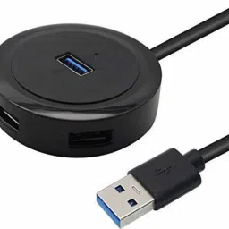 FKU XL 6032 4Port USB Hub 3.0 Data Hub with 4ft Extension Cable High Speed USB Hub USB Adapter-38