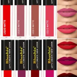 Waterproof Longlast SensationaL Liquid Matte Mini Lipsticks Combo Of 8-image-62