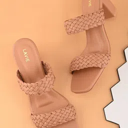 Lavie Slim Heeled Peep Toes-31