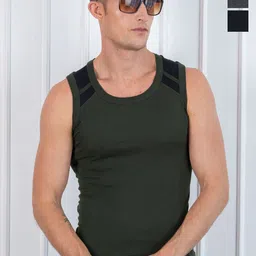 Lux Cozi Pack Of 3 Assorted Pure Cotton Innerwear Vests COZI_XYLO_888_COL_3PC-picture-31