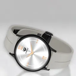 LORENZ Men Brass Dial & Straps Analogue Watch MK-4071R-37