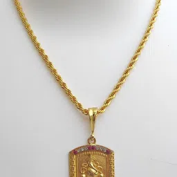 Jemeefly Gold-Plated Square Pendants with Chains image 4