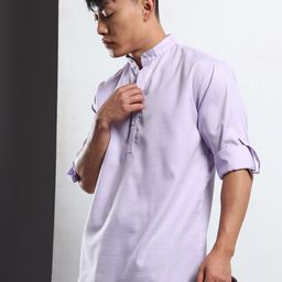 THE BEETEL HOUSE Men Solid Cotton Casual Shirt-picture-10
