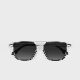 SAM & MARSHALL Unisex Square Sunglasses with Polarised and UV Protected Lens image 5