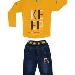 ZADMUS Boys Printed Pure Cotton T-Shirt With Trousers-picture-30