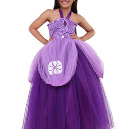 Wow Princess Off-Shoulder Net A-Line Maxi Dress-image-66