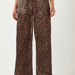 BIANCO LUCCI Women Animal Printed Trousers-27