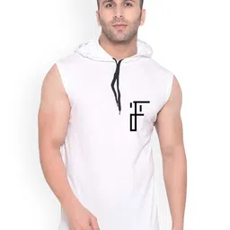 Fashnobic Write Own Story Back Printed Hooded Neck Gym Vest FB-106_W_Back_pt-50-32