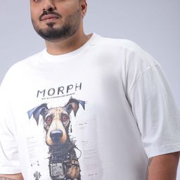 HARDSODA Men Plus Size Graphic Printed Round Neck Cotton Relaxed Fit T-shirt-image-33
