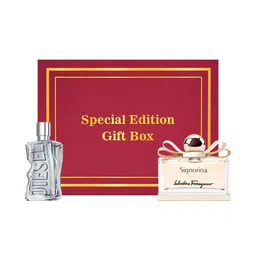 Salvatore Ferragamo Set Of 2 Signorina Eleganza & Diesel Bold Elegance Duo - 50ml + 50ml-7