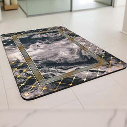 IVAZA Black 2200 GSM Silicone Bath Rugs-image-86