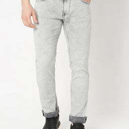 SPYKAR Men Regular Fit Mid-Rise Heavy Fade Jeans-picture-46