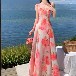 JC Mode Women Floral Print Maxi Dress-picture-41