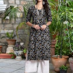 Ethnic basket Women Multicoloured Kurtas-picture-43