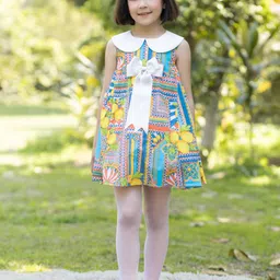 THE PONY & PEONY CO. Print A-Line Dress-picture-55