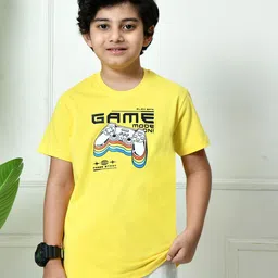 FITINC Boys Printed Bio Finish T-shirt-picture-39