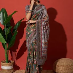 RACHNA Kalamkari Silk Cotton Saree-image-97