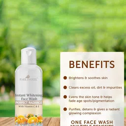 Park Daniel Instant Whitening Face Wash With Perfect Radiance Vitamin C & E - 100 ml image 3