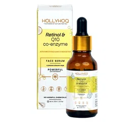 Hollyhoq Retinol & Q10 Enzyme Advance Radiance Boaster Face Serum - 30 ml-21