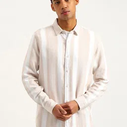 United Colors of Benetton Men Opaque Striped Casual Shirt-picture-22