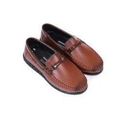 ZOOMBIE Men Leather Formal Loafers-image-58